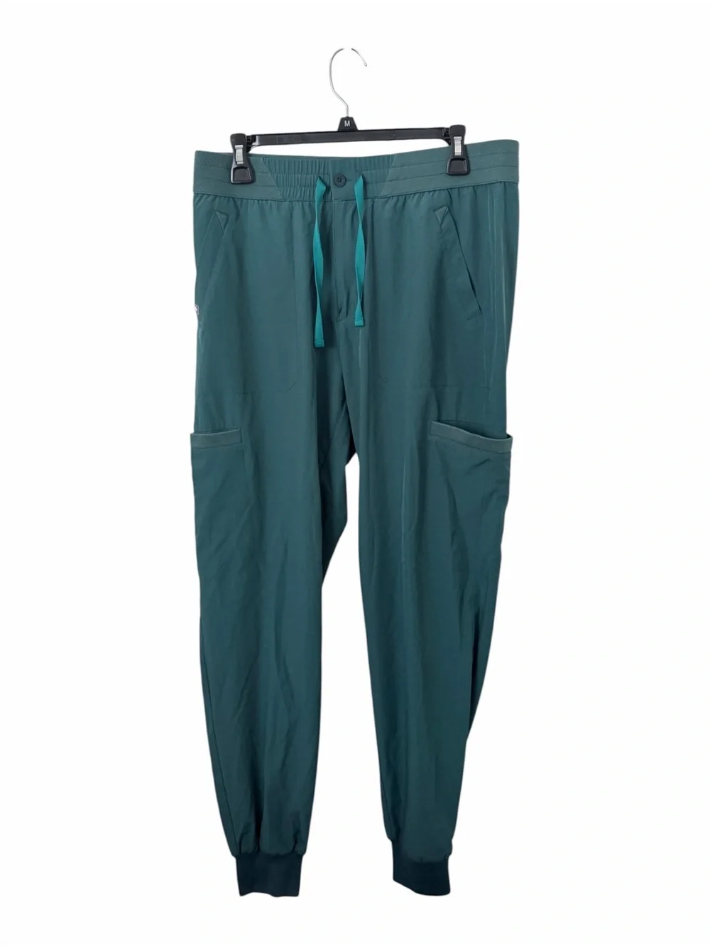 FIGS Hidmo Fionlite Cargo Jogger Scrub Pants Size M Caribbean Blue